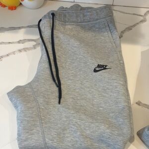 Nike Tech Grey Fleece Jogger Pants
